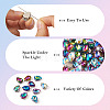 Cheriswelry 100Pcs 10 Colors Sew on Rhinestone DIY-CW0001-38-17