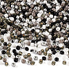 100G Opaque & Transparent Inside Colours 6/0 Glass Seed Beads SEED-TA0001-12A-2