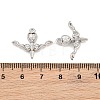 Alloy with Rhinestone Pendants RB-CBA7AC6-15P-02-3