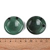 Natural Green Aventurine Thumb Worry Stone G-Q602-12C-3