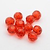 Transparent Acrylic Beads PL505Y-1-2