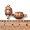 Baking Paint Zinc Alloy Pendants AL-CBAEA91-04B-3
