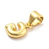 Brass Charms LS-KK-Z027-14G-G-2