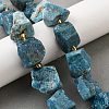 Raw Rough Natural Apatite Beads Strands G-Z087-B12-1
