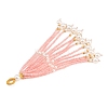 Transparent Glass & Plastic Beads Big Pendants GLAA-B038-01E-2
