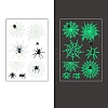 Hallowmas Luminous Glow in the Dark Removable Temporary Water Proof Tattoos Paper Stickers PW-WGAF489-08-1