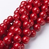 Natural Mashan Jade Round Beads Strands G-D263-10mm-XS31-4