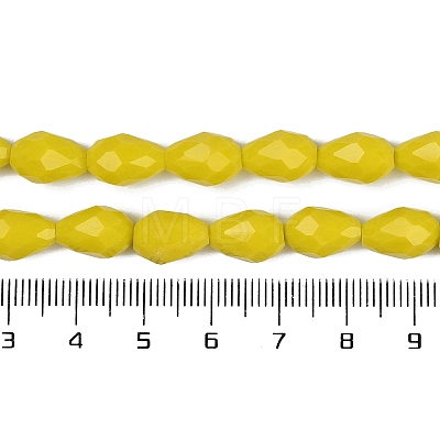 Opaque Solid Color Beads Strands EGLA-N013-P6mm-D06-1