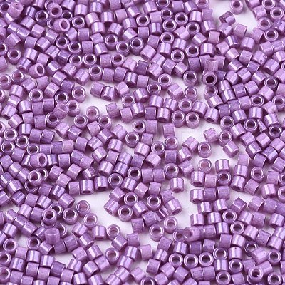 11/0 Grade A Baking Paint Glass Seed Beads SEED-S030-1043-1