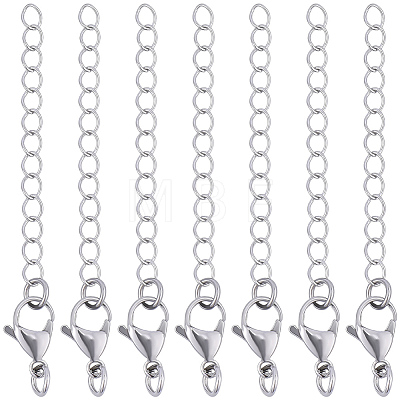 30 Strands 304 Stainless Steel Chain Extender STAS-BM0001-06-1