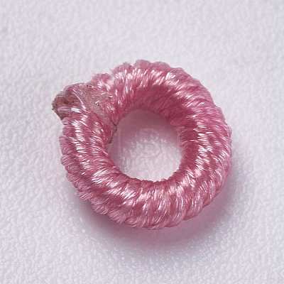 Polyester Cord Beads WOVE-K001-B36-1