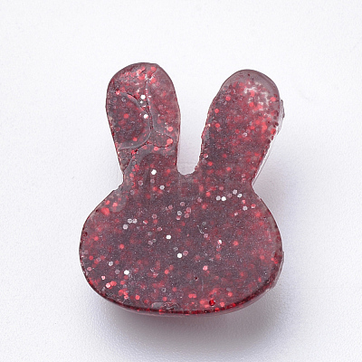 Bunny Resin Cabochons CRES-S304-01-1
