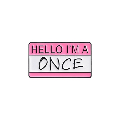 Dialog Box Hello I'M A... Enamel Pins PW-WG36BA8-05-1