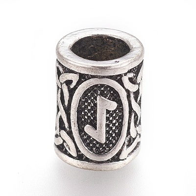 Tibetan Style Alloy Beads PALLOY-TAC0020-01L-1