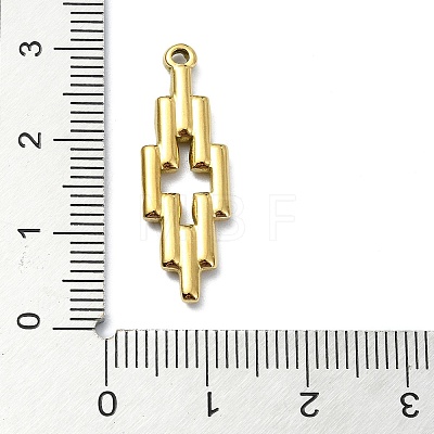 Ion Plating(IP) 304 Stainless Steel Pendants STAS-B058-24G-02-1