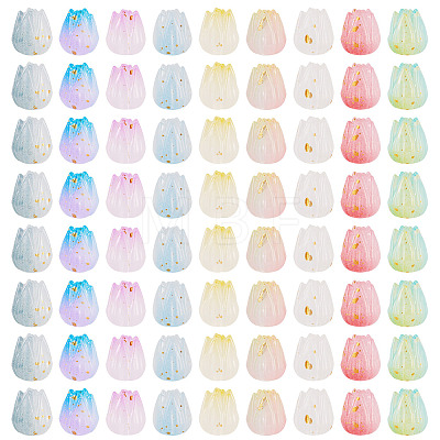 180Pcs 9 Colors Opaque Acrylic Beads OACR-TA0004-80-1