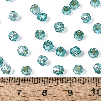 Silver Lined Glass Seed Beads SEED-T007-18A-07-1