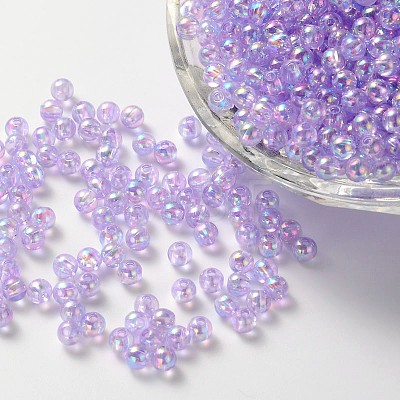 Eco-Friendly Transparent Acrylic Beads LS-X-PL731-1-1