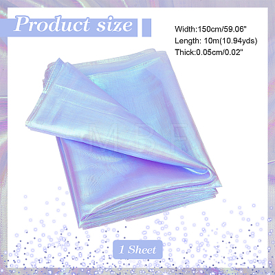 Laser Gauze Fabric DIY-WH0308-421B-1