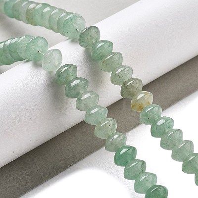 Natural Green Aventurine Beads Strands G-P559-A13-01-1