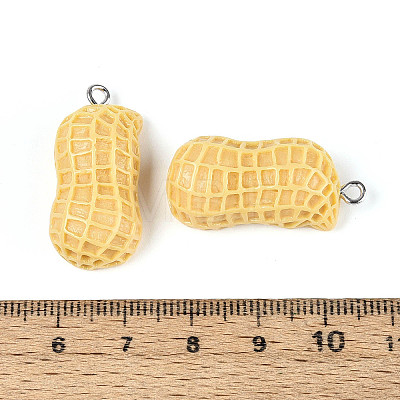 Opaque Resin Pendants RESI-N051-06-1