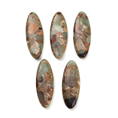 Dyed Synthetic Imperial Jasper Pendants GG-CBAA20A-09C-1