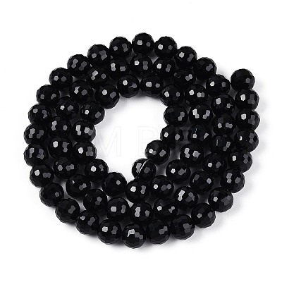 Opaque Solid Color Glass Bead Strands GLAA-R095-P12mm-02-1