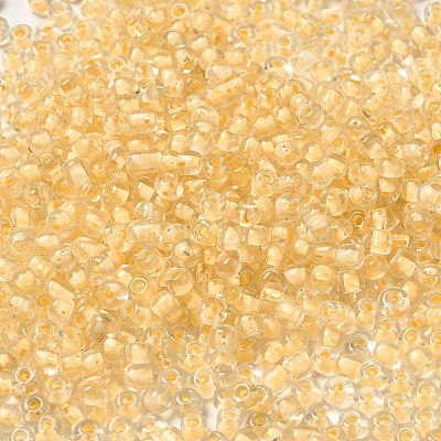 8/0 Transparent Glass Seed Beads SEED-F003-03B-14-1