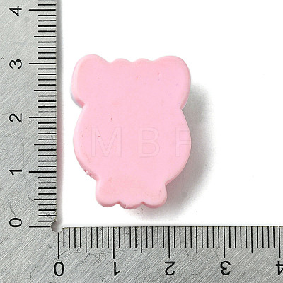 Pink Theme Opaque Resin Decoden Cabochons RESI-C045-06C-1