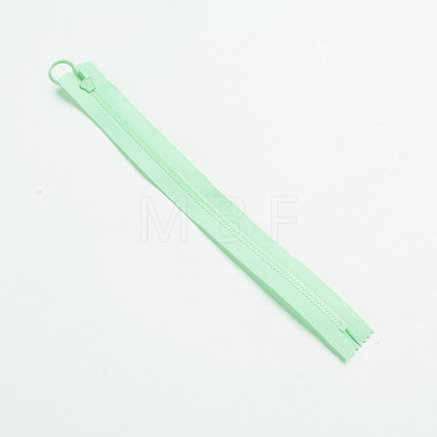 Resin Close End Zippers FIND-WH0052-44B-1