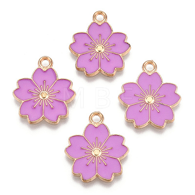 Alloy Enamel Pendants X-ENAM-S121-115H-1