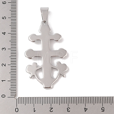 304 Stainless Steel Pendants STAS-M068-16P-1