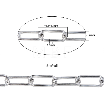 304 Stainless Steel Cable Chains CHS-CJ0001-12-1