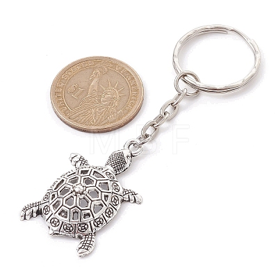 Tortoise Alloy Pendant Keychain KEYC-JKC00701-1