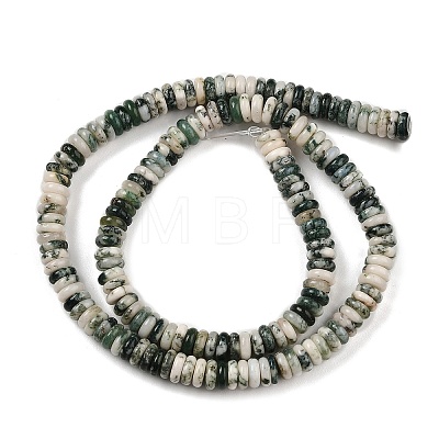 Natural Tree Agate Beads Strands G-NH0062-A02-01-1