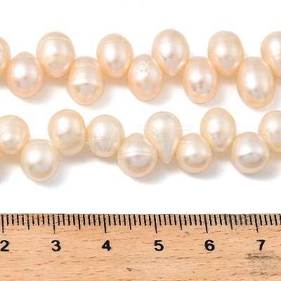 Natural Cultured Freshwater Pearl Beads Strands PEAR-I007-04E-02B-1