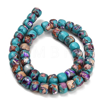 Dyed Synthetic Imperial Jasper Beads Strands GG-CBAA20A-03D-1