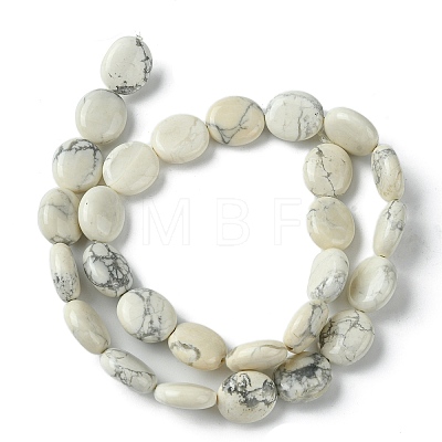 Natural Howlite Beads Strands G-K365-B14-02-1