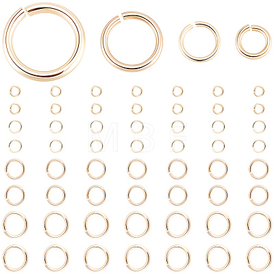 950Pcs Brass Open Jump Rings KK-BBC0027-72-1