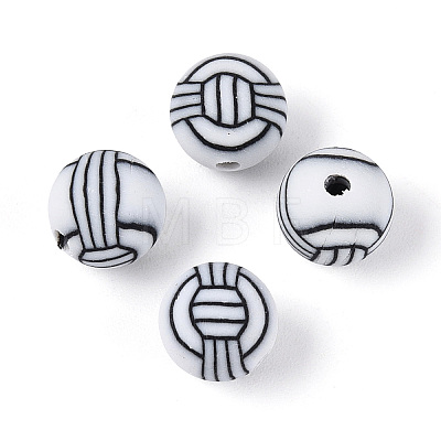 Handmade Polymer Clay Beads CLAY-Q253-05C-1