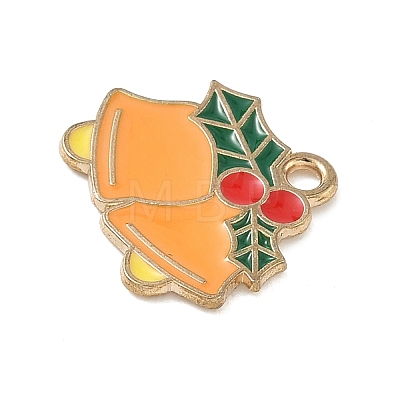 Christmas Alloy Enamel Pendants ENAM-B035-02C-04KCG-1