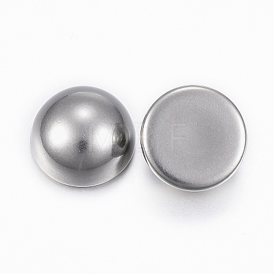 304 Stainless Steel Cabochons X-STAS-H398-12mm-37P-1