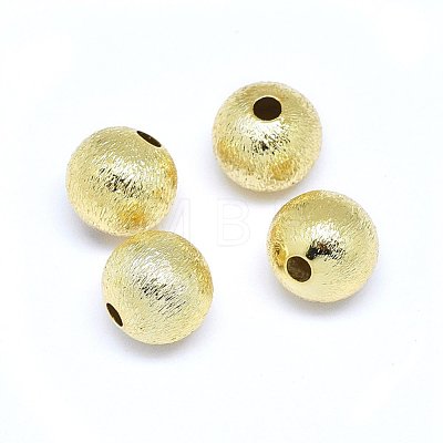 Brass Beads KK-F764-17G-8mm-1