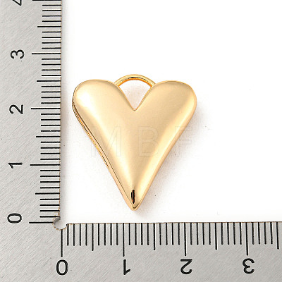 Valentine's Day Hollow Brass Pendants KK-P255-03G-1
