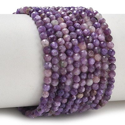 Natural Charoite Beads Strands GG-CBA5A1A-A03-03-1