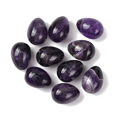 Natural Amethyst Egg Stone G-L654-H10-01-1