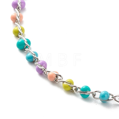 Starfish & Tortoise & Cowrie Shell Shape 304 Stainless Steel Charm Bracelets Set for Girl Women BJEW-JB06984-1