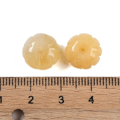 Natural Yellow Aventurine Beads G-G124-02A-1