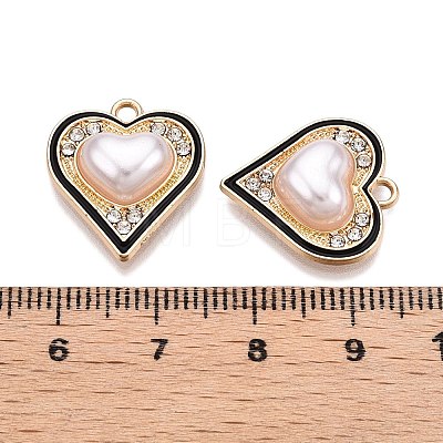 Rack Plating Alloy Rhinestone Pendants FIND-N005-19A-1