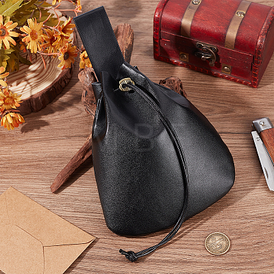 1Pc Imitation Leather Wishing Bottle Cover AJEW-CL0003-53A-1